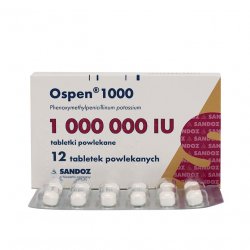 Оспен (Феноксиметилпенициллин) табл. 1млн. МЕ №12 в Новом Уренгое и области фото