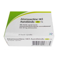 Атомоксетин HCL 40 мг Европа :: Аналог Когниттера :: Aurobindo капс. №30 в Новом Уренгое и области фото