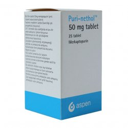 Пури-нетол (Пуринетол, Меркаптопурин) в таблетках 50мг N25 в Новом Уренгое и области фото