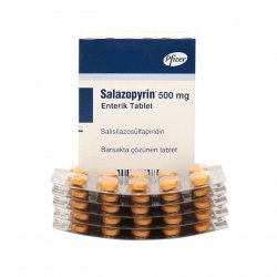 Салазопирин Pfizer табл. 500мг №50 в Новом Уренгое и области фото
