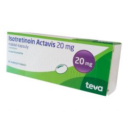 Изотретиноин Actavis (аналог Акненормин, Aknenormin) капс. 20мг 30шт в Новом Уренгое и области фото