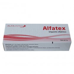 Альфатекс (Эубетал Антибиотико) глазная мазь 3г в Новом Уренгое и области фото
